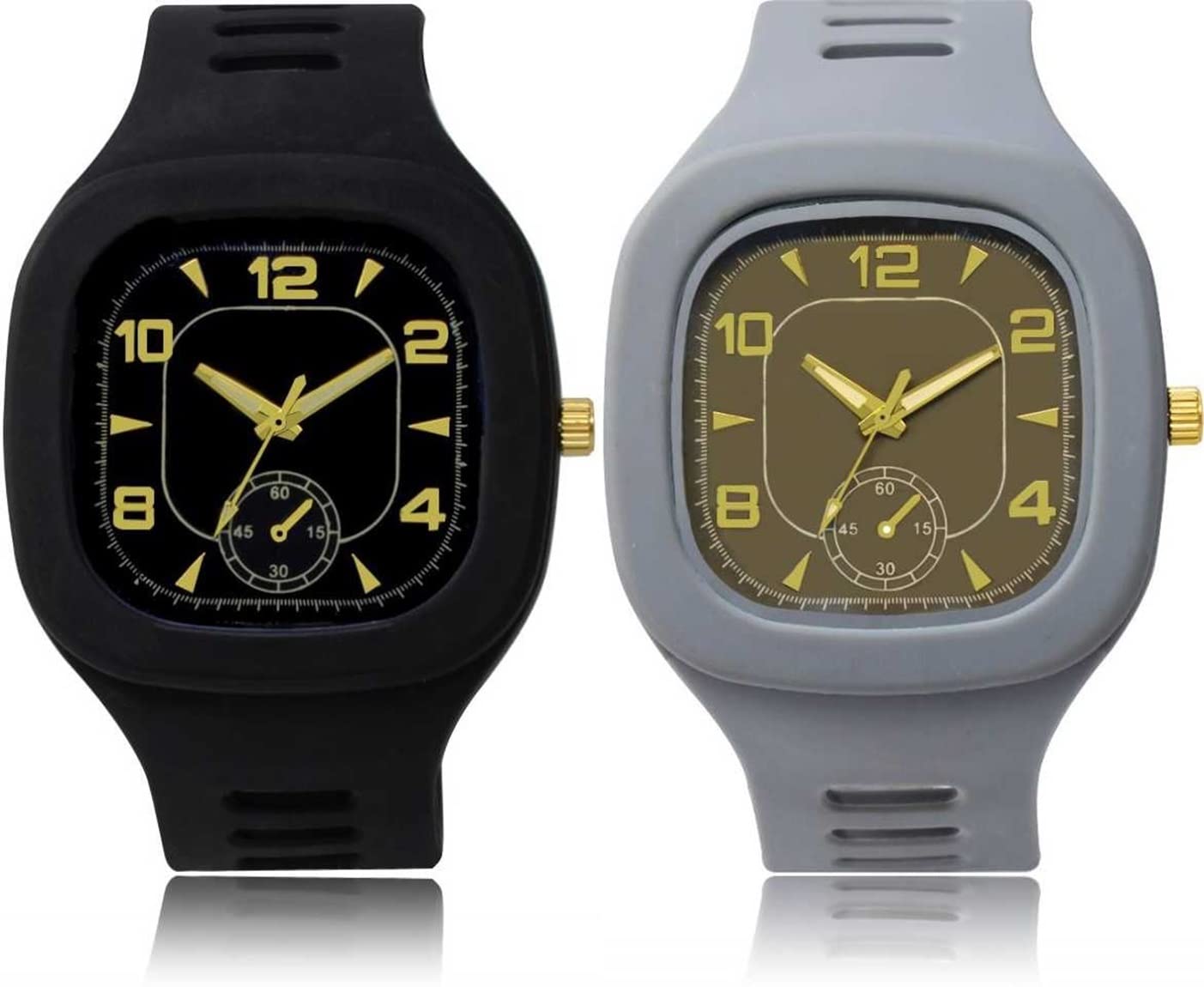 FEMEO New Fashionable Analogue Stylish Latest Watches Combo (Pack of 2) for Men (B0BB76ZY3P) Amazon Price History, Amazon Price Tracker