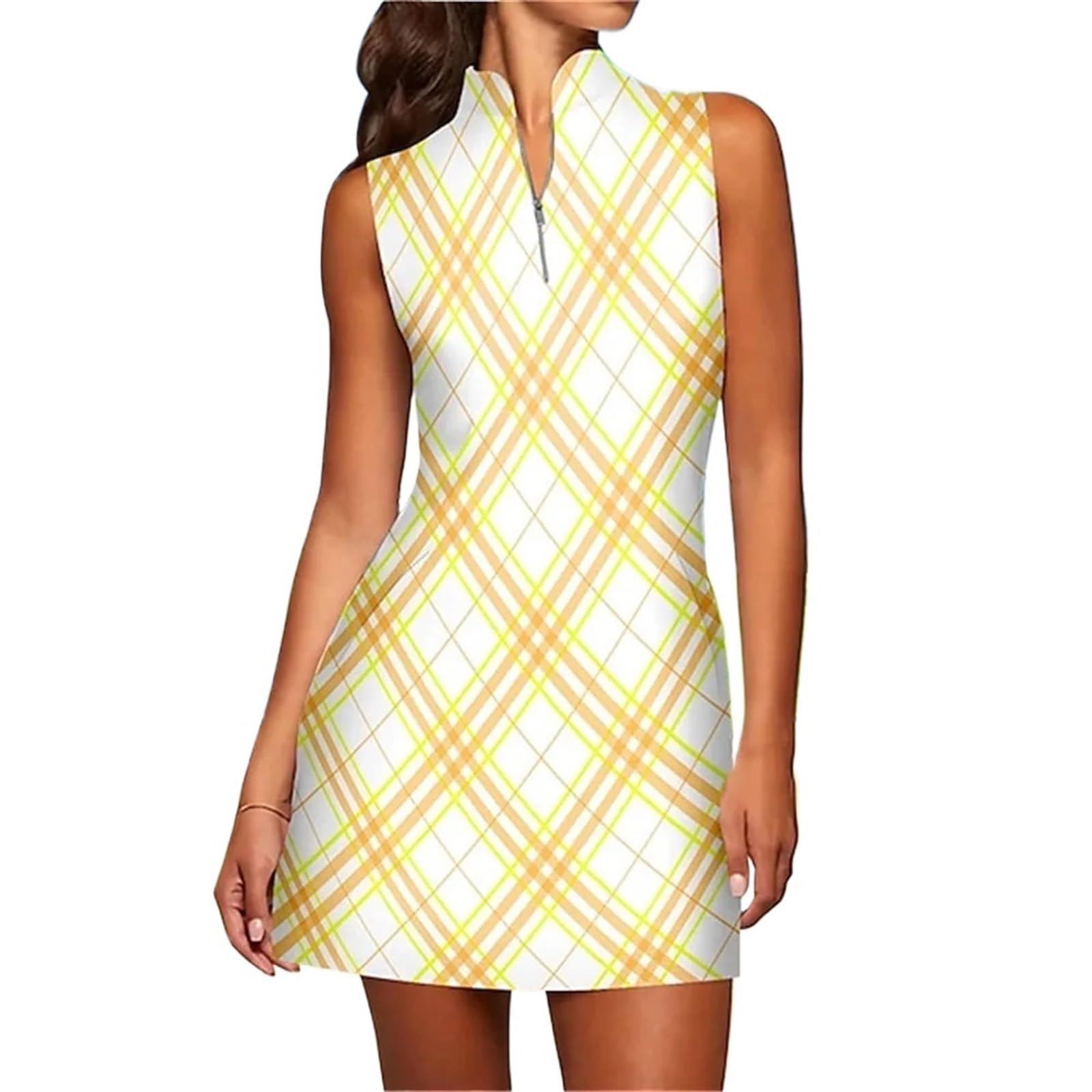 Vestido de golf que absorbe la humedad para mujer que busca frescura en verano