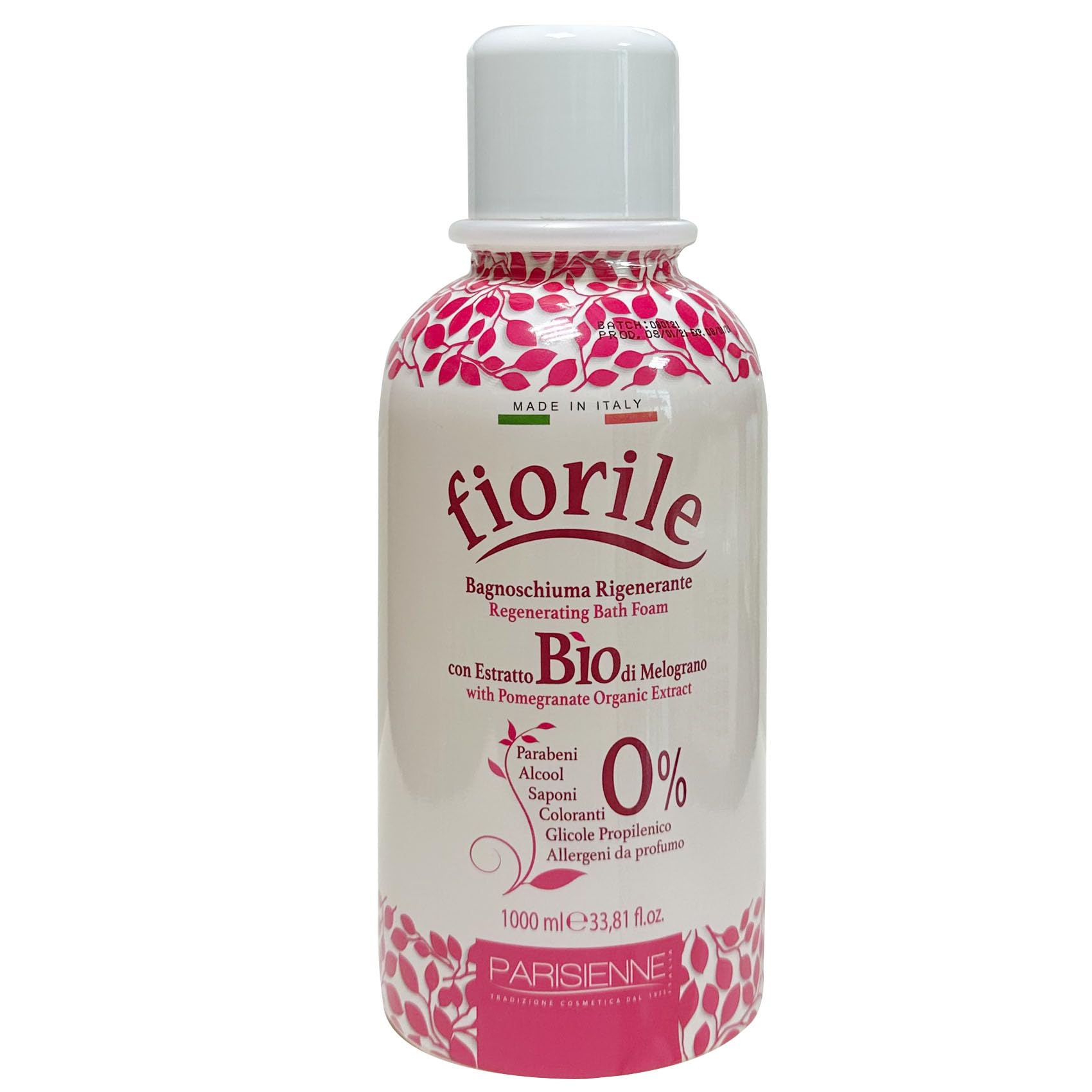 FIORILE FOAM BATH BIO POMEGRANATE 1000ML (Item Packing may vary)