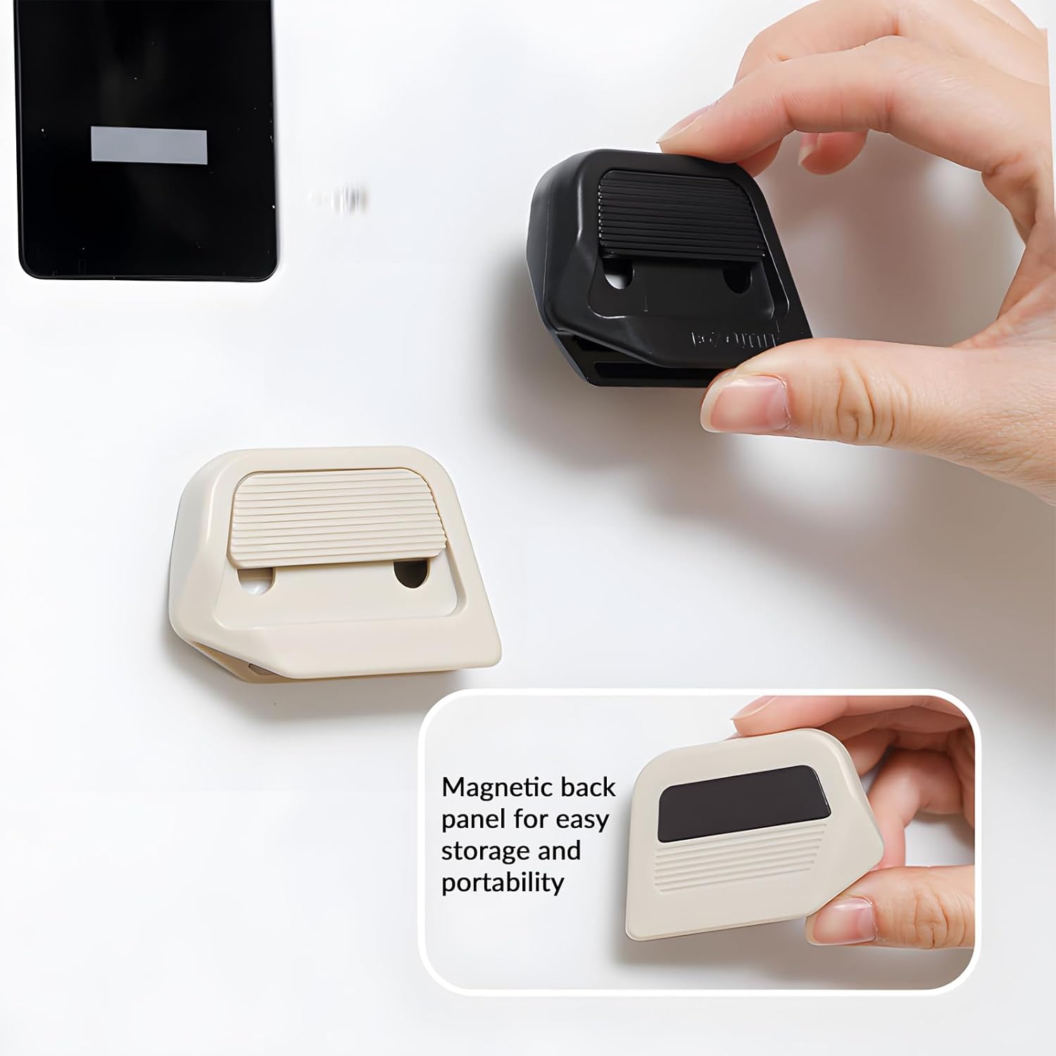 Mini Ceramic Paper Cutter - Safe Ceramic Box Cutter, Keychain Box Opener (Kahki)