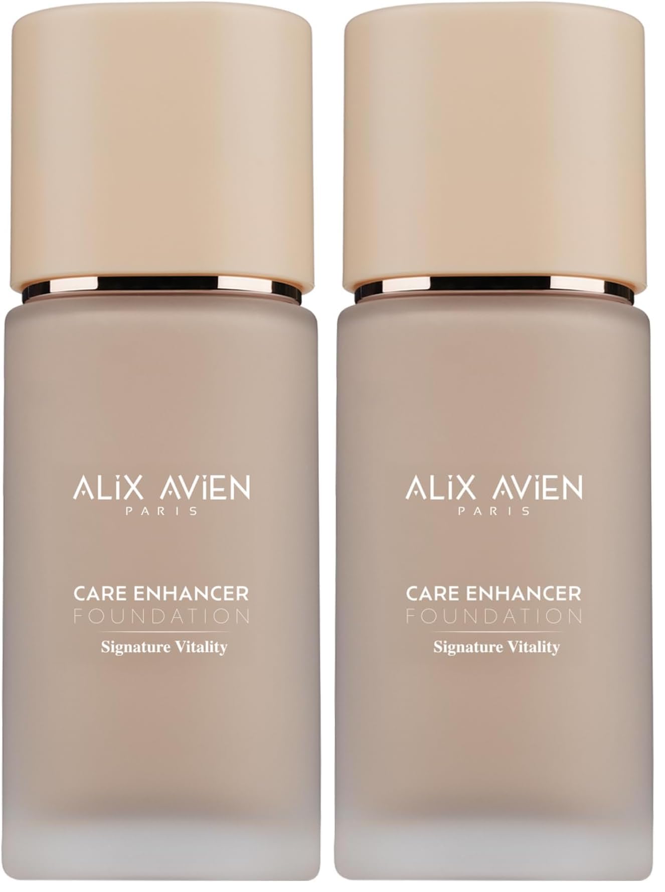 Alix Avien Kırışıklık Karşıtı Nemlendirici SPF30 Parlak Bitişli Fondöten Care Enhancer 801 Gentle Pink (2 paketi)