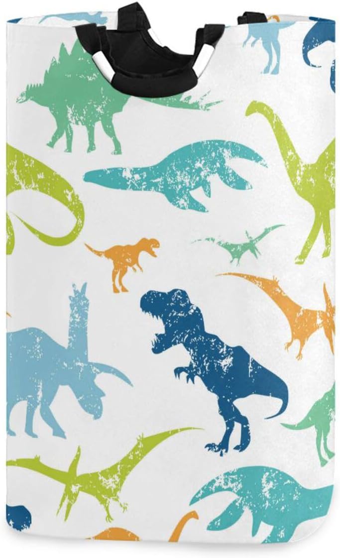 Herbal Wildflowers Laundry Hamper, Water-Resistant Oxford Cloth Storage Baskets with Handle, Foldable Lightweight Durable Store Basket for Home Bathroom Bedroom Dorm Nursery