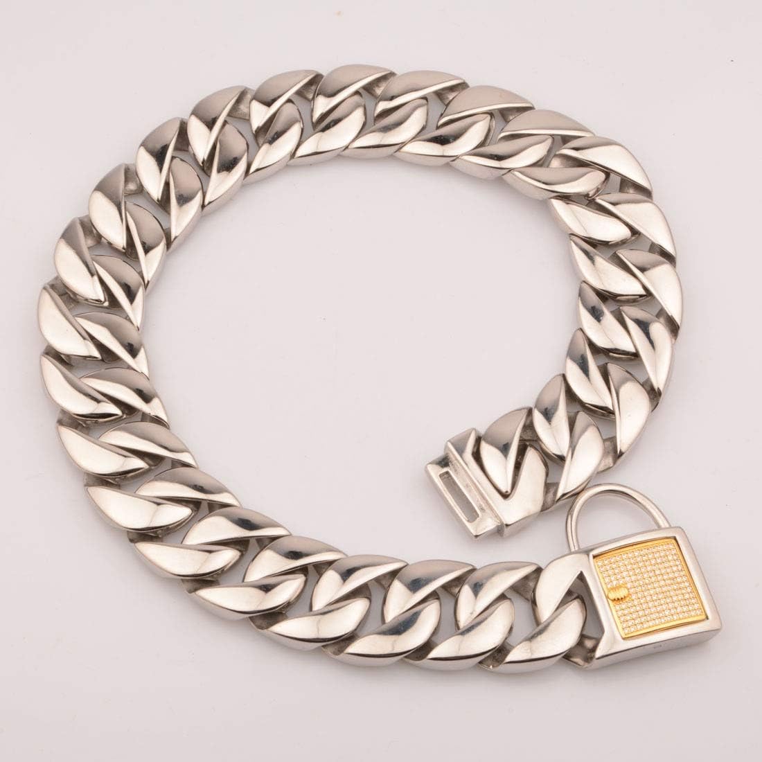 GUCCI グッチ ドッグチョーカー ネックレス 約51cm ロゴプレート DOG