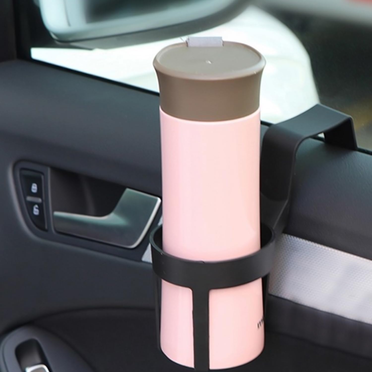 2024 Universal Car Vent Cup Holder: Adjustable Horizontal Stand With Clips For Mugs, Juice, And Water Bottles - Multifunctional Auto Drink Holder