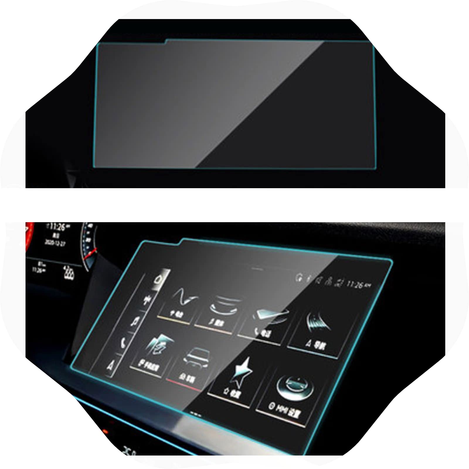 Film de protection voiture A3 2021 pour écran tactile et GPS