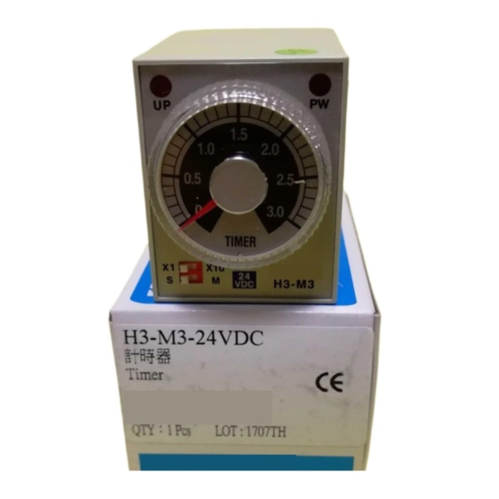 DSZUJTYROP Time Relay H3-M3-24VDC