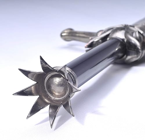 Miniatura 4 de Sword fort Espada Vergil Yamato de Acero InoxidableEspada Dante Rebellion Katana de Metal Real, Nero Red Queen Accesorio de Cosplay de Juego Réplica