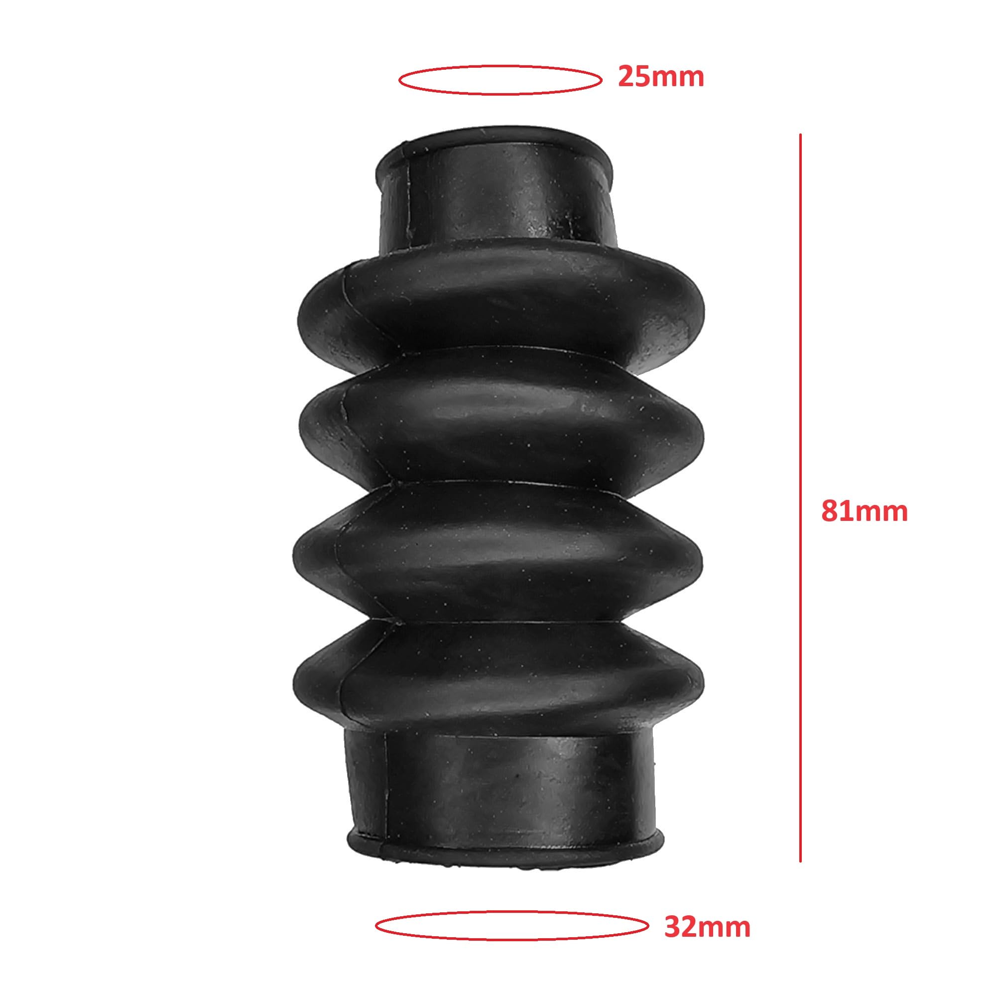 Cyclingcolors Gommino Leva Cambio - Cuffia Gomma 72mm Auto Trattore