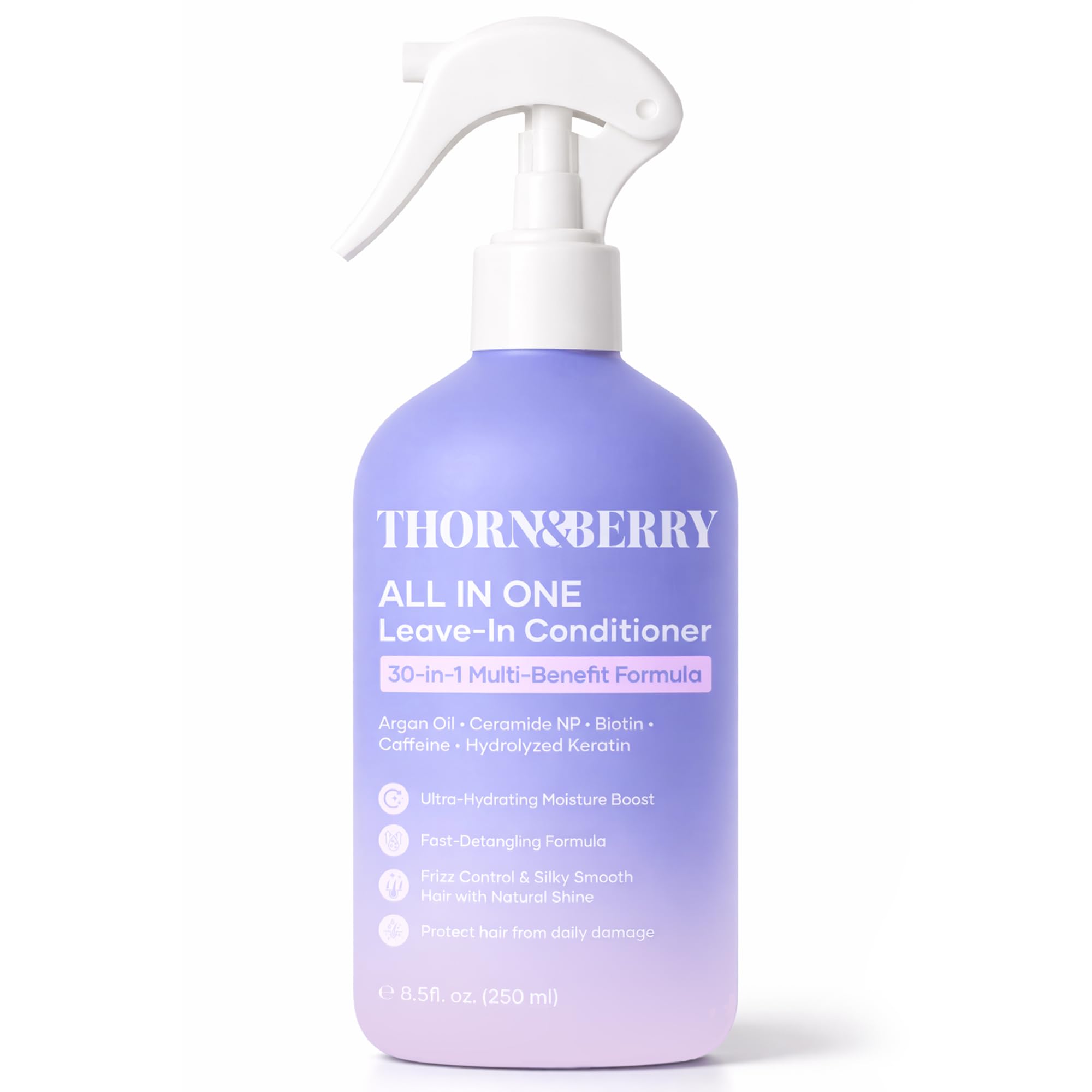 Ultra-Lightweight Biotin Leave In Conditioner For Fine Hair | Rosemary Mint