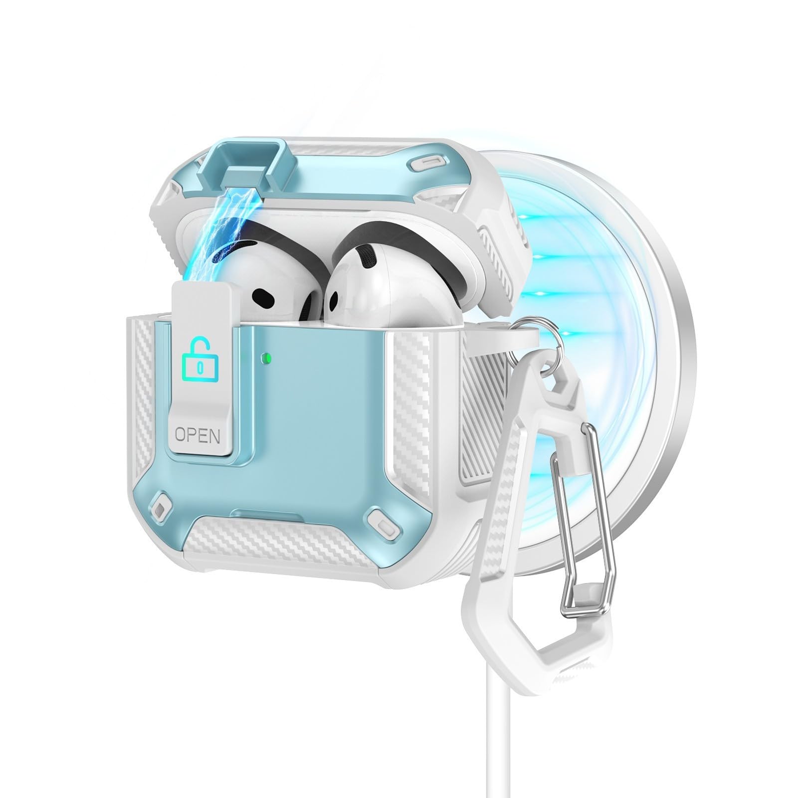 Coque AirPods Pro antichoc pour éviter les rayures du boîtier - 7