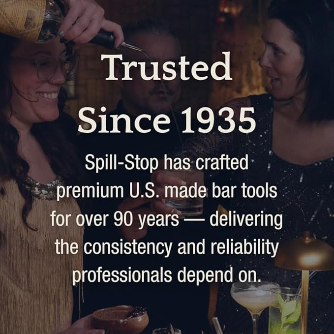 Kit de Bartender Coctelera de Acero Inoxidable 12 Piezas con Stand miniatura 8