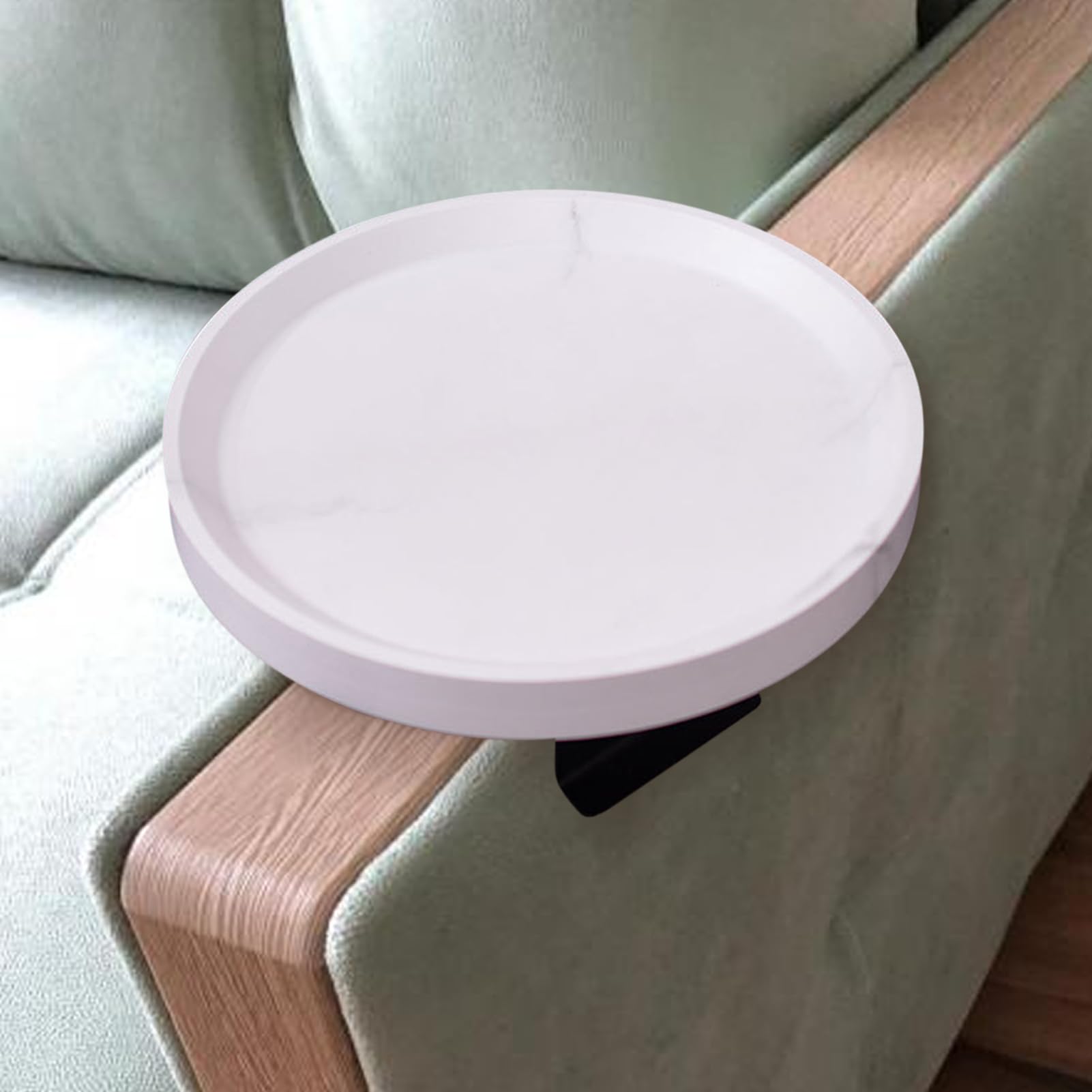 Bandeja para el Brazo del sofá – Placa extraíble de 1,68 kg, de sujeción