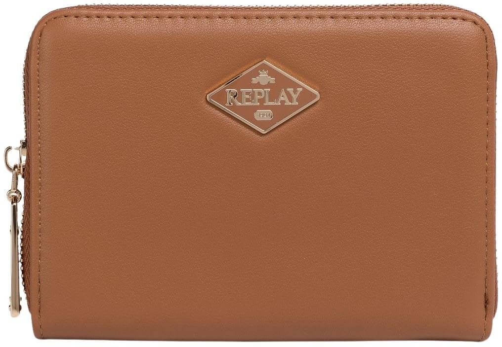 Replay Women Fw5373 Billfold, 0212 Caramel Cafe', One Size