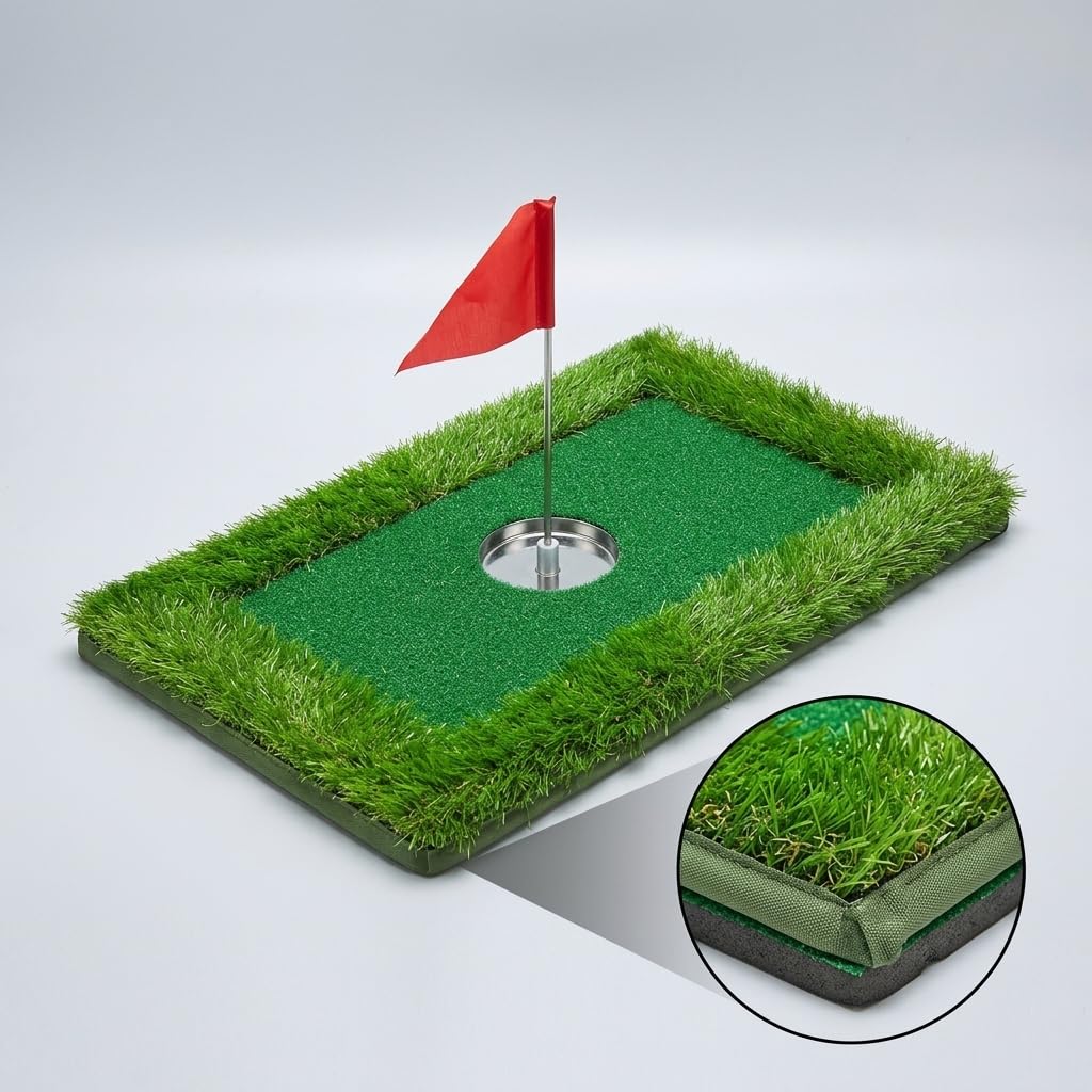 Campo Golf Flotante, Mini Golf para Piscina, Pelotas Flotantes Práctica, Accesorios Entrenamiento