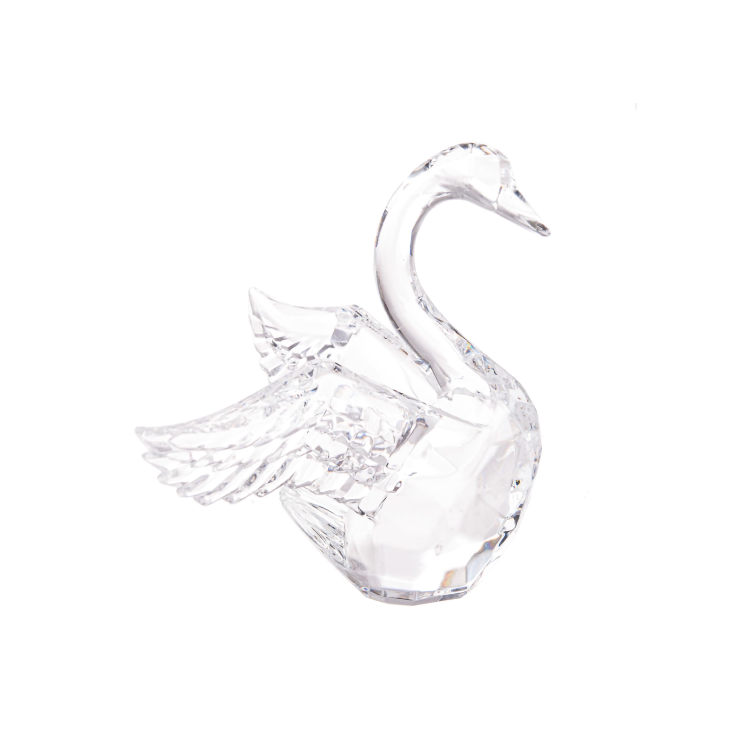 Amazon.com: Ganz Crystal Expressions Clear Swan Figurine : Home