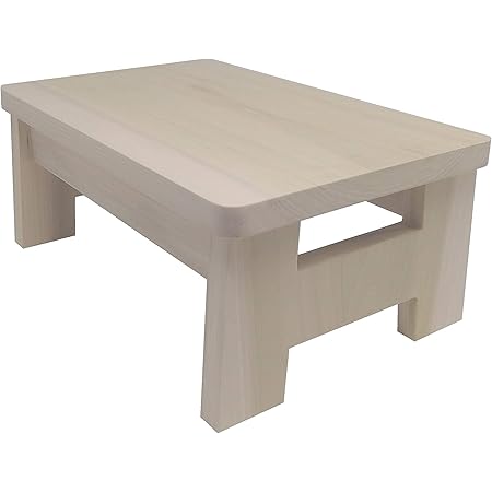 6 Inch Wooden Foot Stool 