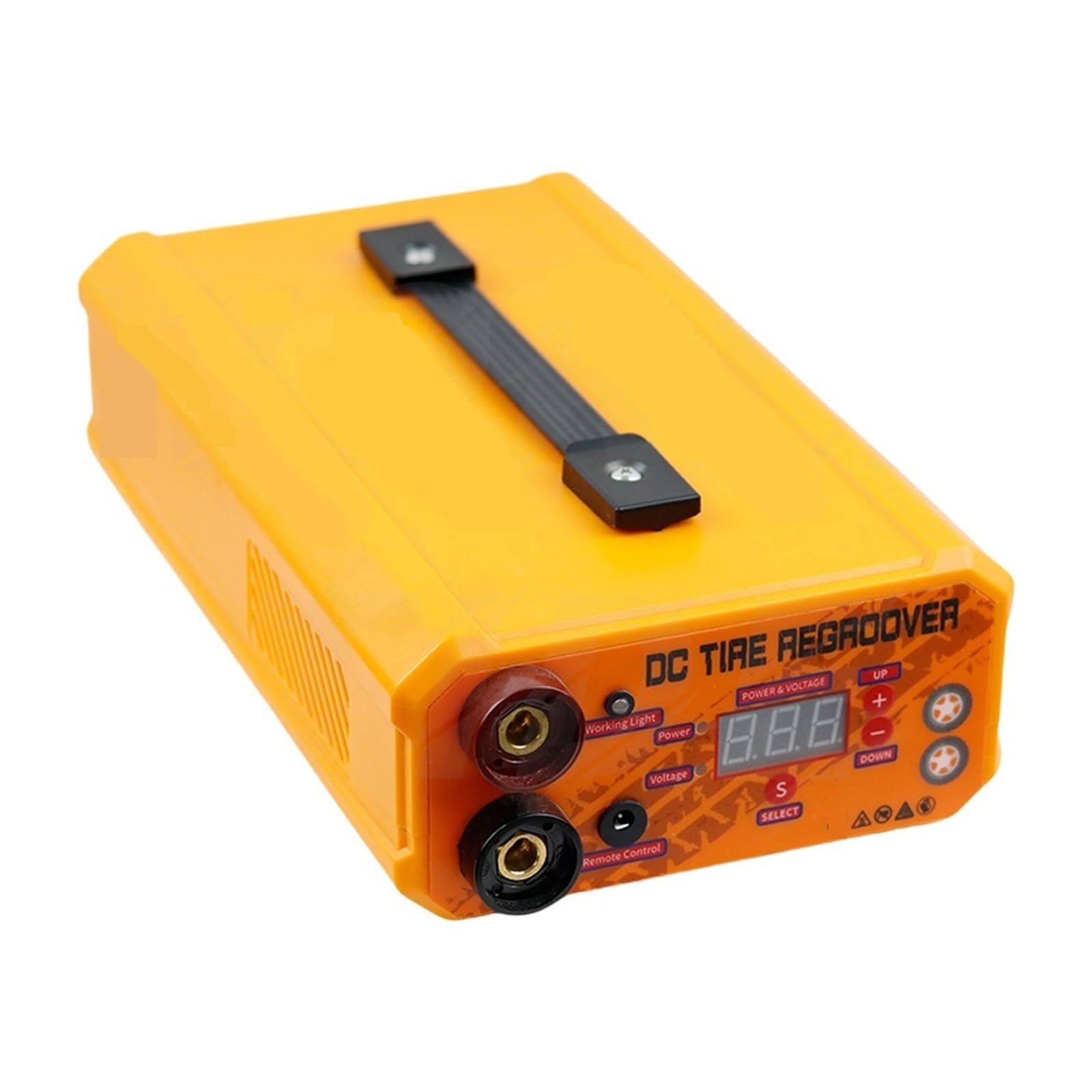 Máquina De Grabado Caucho For Neumáticos Automóviles Y Camiones, Ranuradora Digital, Cortadora Eléctrica Amplia RenovacióN(Yellow)