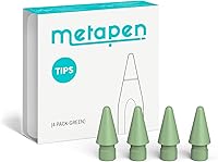Vista 23 de Metapen Lápiz A11 para iPad de 6ª a 11ª, botón rápido y Bluetooth, 2 lápices capacitivos de carga rápida para Apple iPad a16/11/10/9/8/7/6ª