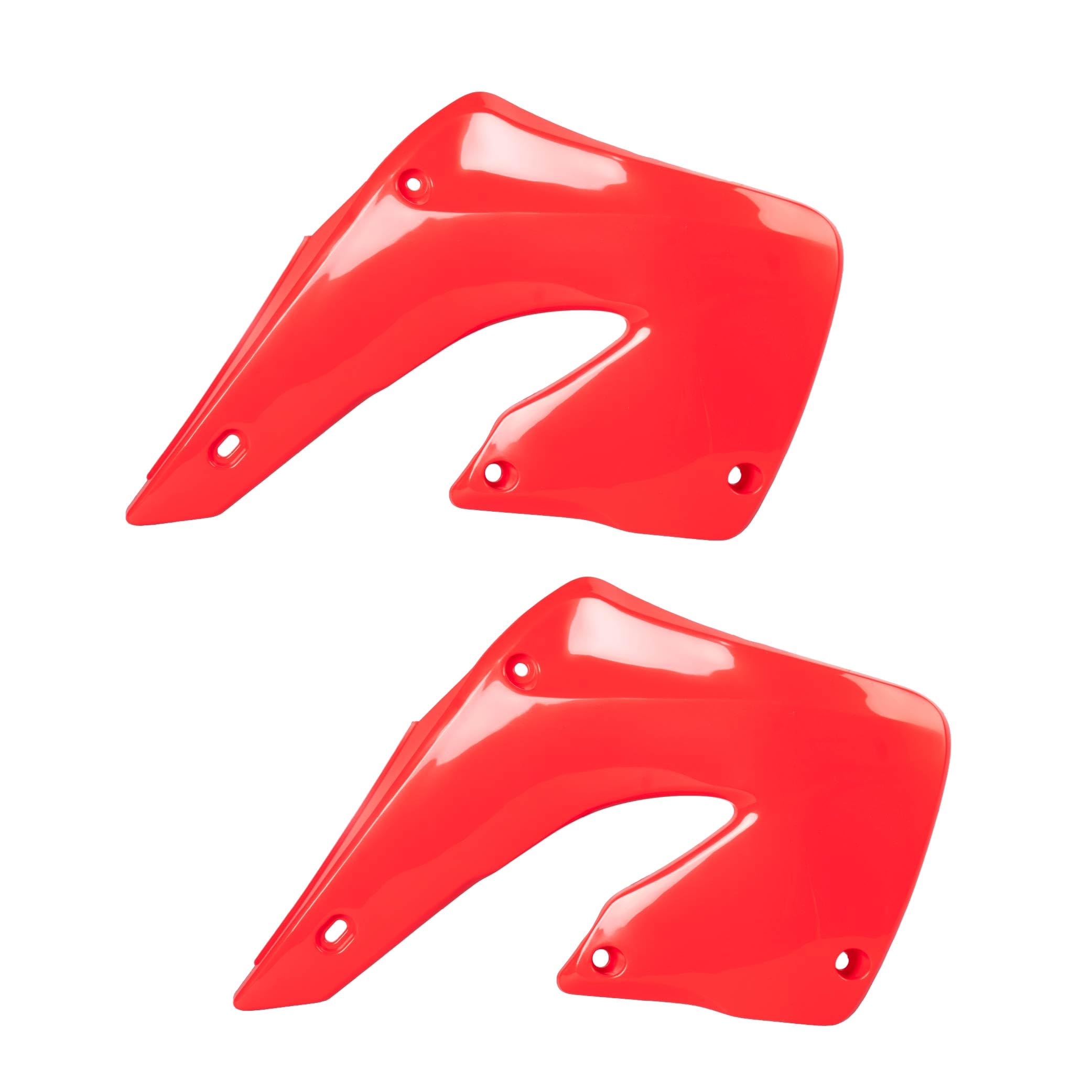 Polisport Red Cr 00 Honda Cr 125R,Cr 250R - Kühlerverkleidungen Paar Rot - Modelles 2000-01