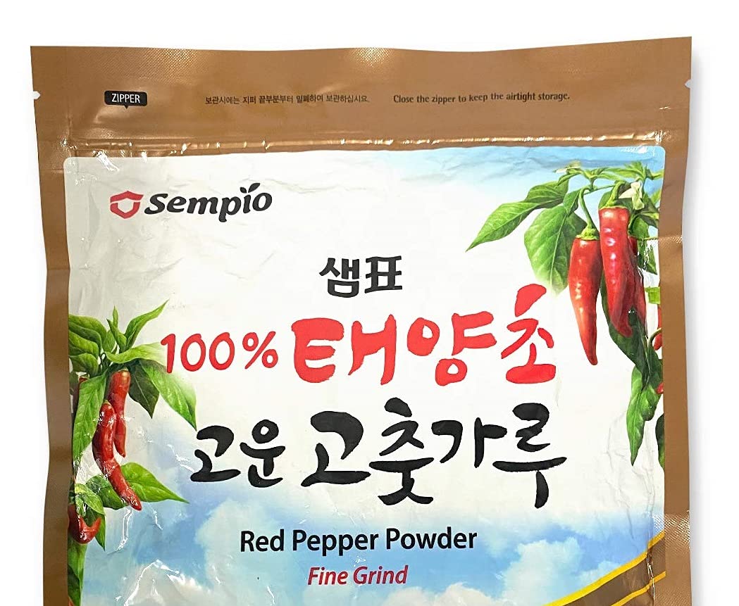 Sempio Gochugaru, chile coreano picante molienda fina para kimchi