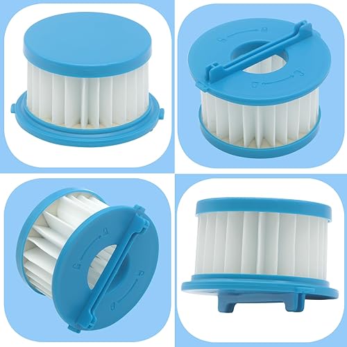 Miniatura 7 de Paquete de 4 filtros HEPA A32F02 compatibles con Ryobi 18V ONE+ aspiradora de mano húmeda y seca PCL702 PCL702B PCL702K