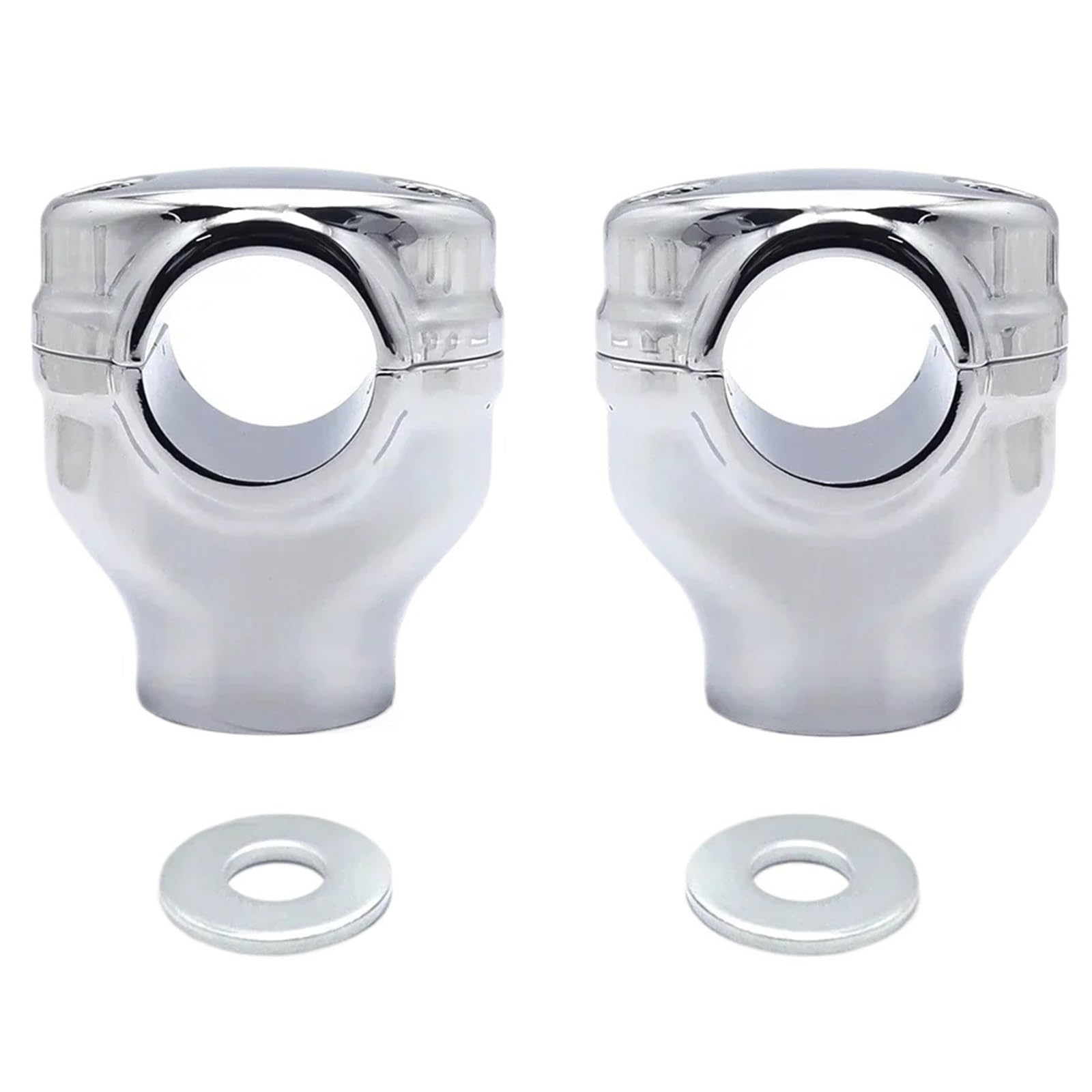 Wsporniki kierownicy Zacisk Wspornika Kierownicy 2 "podstawki 1,25" Górne Zaciski Kierownicy Motocykla Pasuje do Harley Davidson Dyna Fat Boy Wide Glide Road King