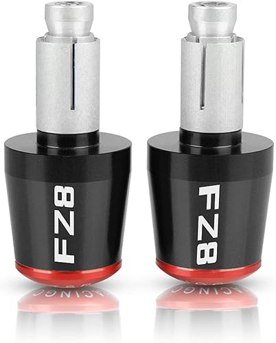 Extremos de manillar de motocicleta con extremos de manillar y tapa deslizante, cubierta de contrapeso para Yamaha FAZER FZ8 FZ 8 2011-2015 (color