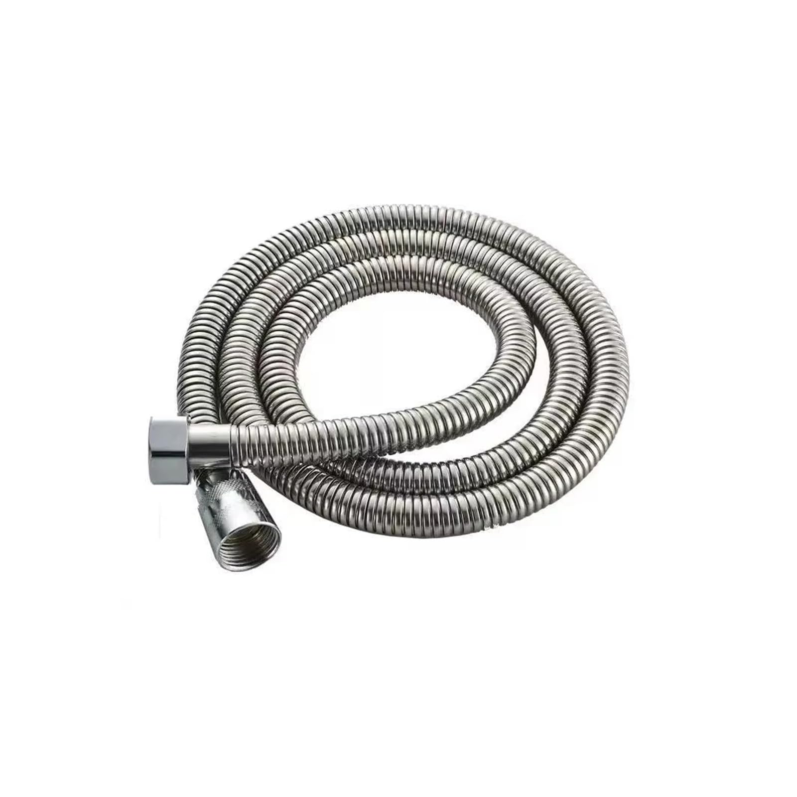 Puyuna 100Cm Shower Head Flexible Stainless Steel Hose 1-3M Low Water Pressure Bath Accessories(100Cm)