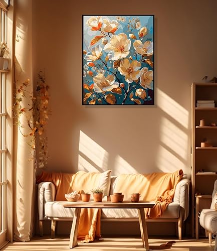 Miniatura 4 de DoMyArt Kit de pintura acrílica por números sobre lienzo para adultos principiantes, manualidades para adultos, proyecto de pintura de arte