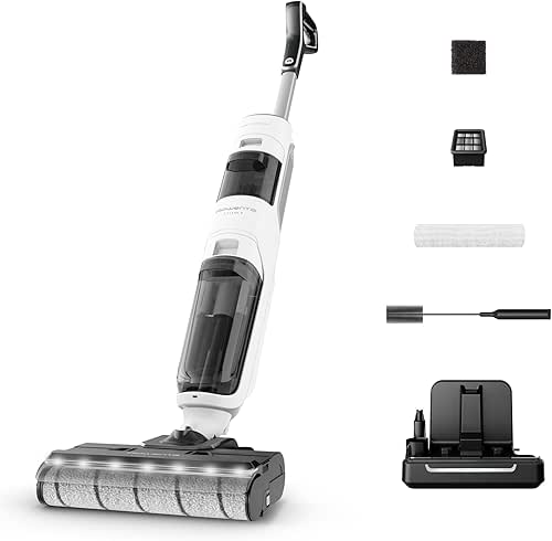 Rowenta X-Clean5, Aspirateur Laveur sans Fil, Nettoyage 2-en-1, Mode de