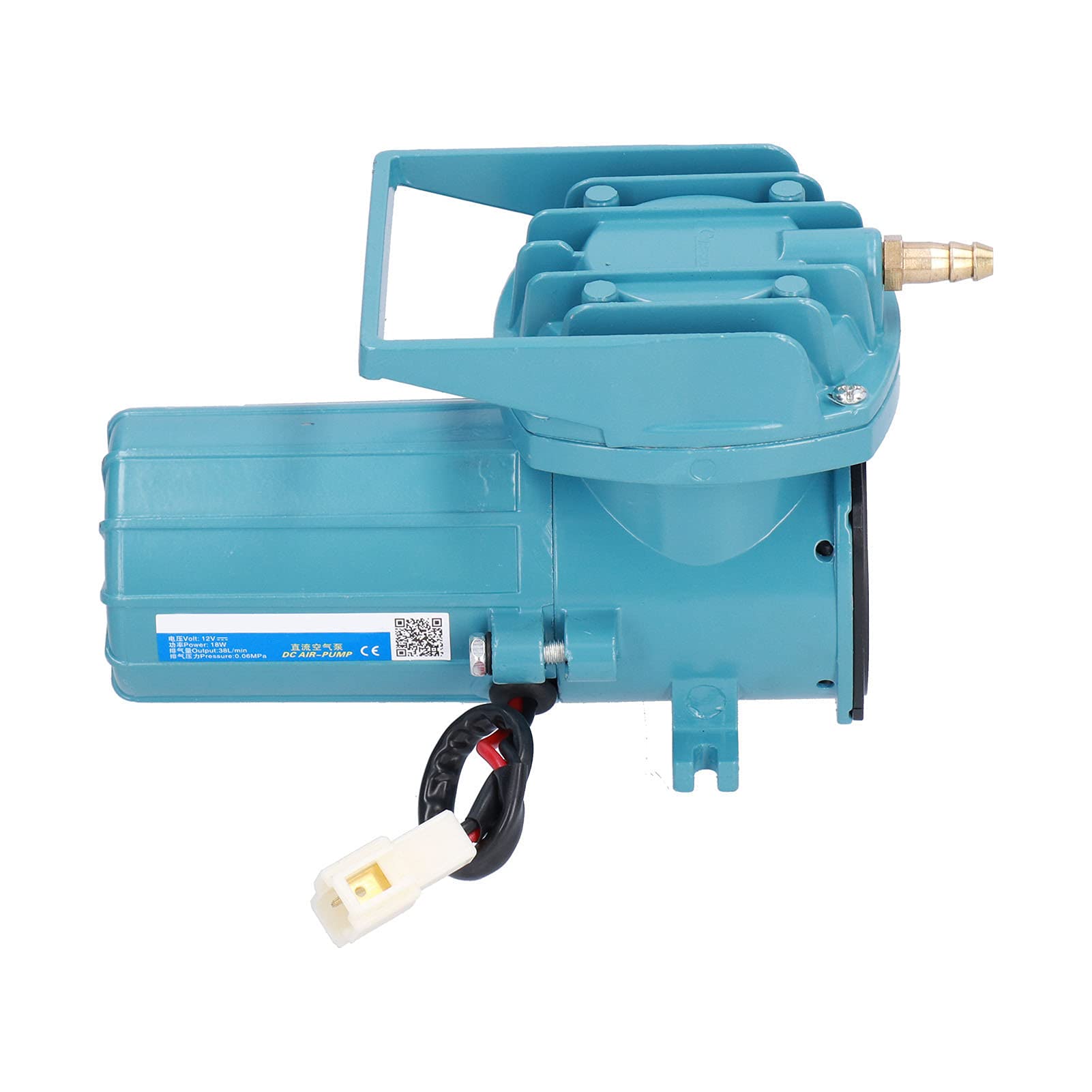 Generic Akwariowa Pompa Tlenu Wydajna Pompa Napowietrzająca o Mocy 18 W DC do Systemu Hydroponicznego W Akwarium