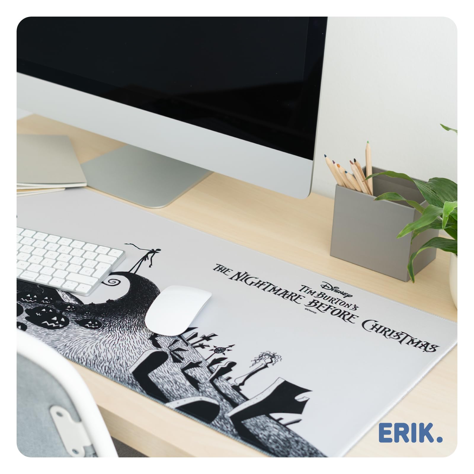 Disney L'Étrange Noël de Mr Jack Tapis de Souris XXL 80 x 35 cm Bureau