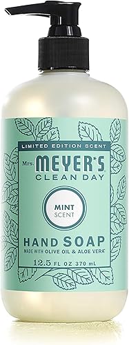 Miniatura 68 de Mrs. MEYER'S Variedad de jabón líquido para manos, 1 repuesto de bayas de ciruela, 1 jabón de manos de ciruela y bayas, 2