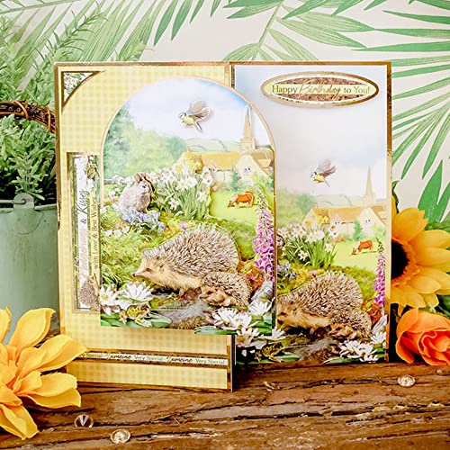 Hunkydory Crafts Perfect Days Deco-Large Set- Hedgehugs PERFDEC911