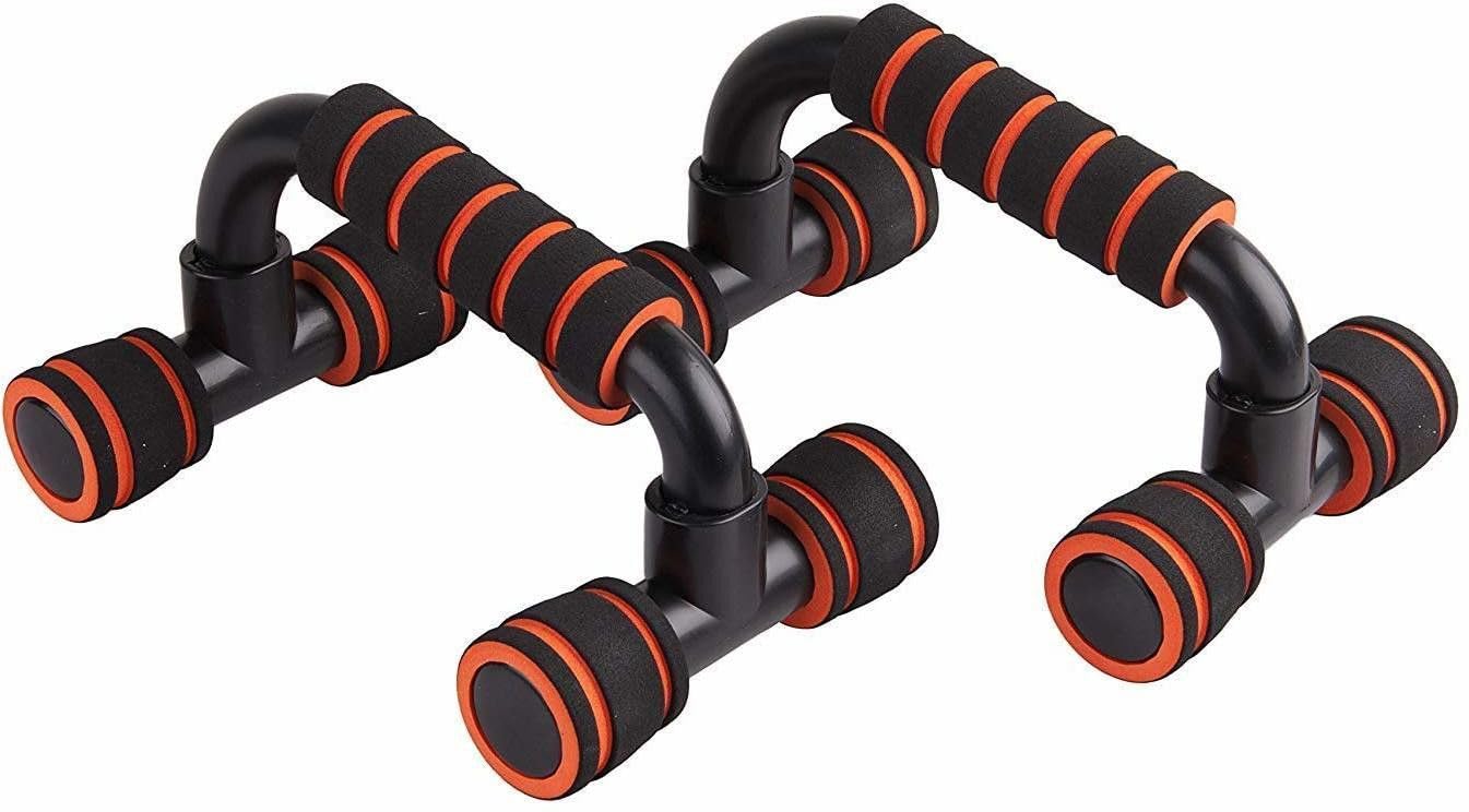 LCARNO Push Up Bars Stand with Foam Grip Handle for Chest Press Push-up Bar ()-image-17