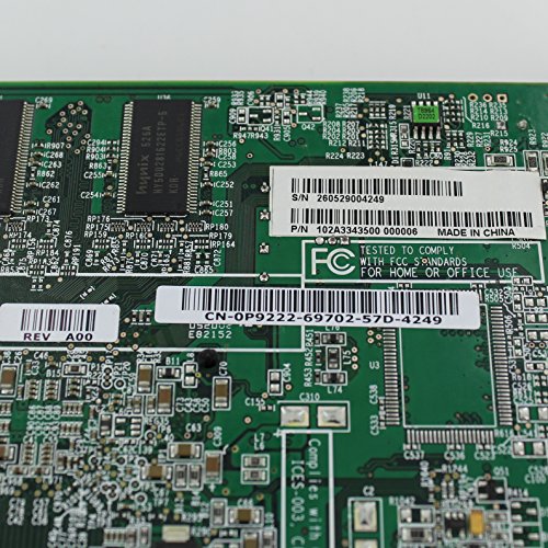 Genuine Dell Ati Firegl V3100 128Mb Vga Dvi Pci-E Video Graphic Card For Systems With Full Profile Pci-Express X16 Slot Part Number: P9222 #TOP3
