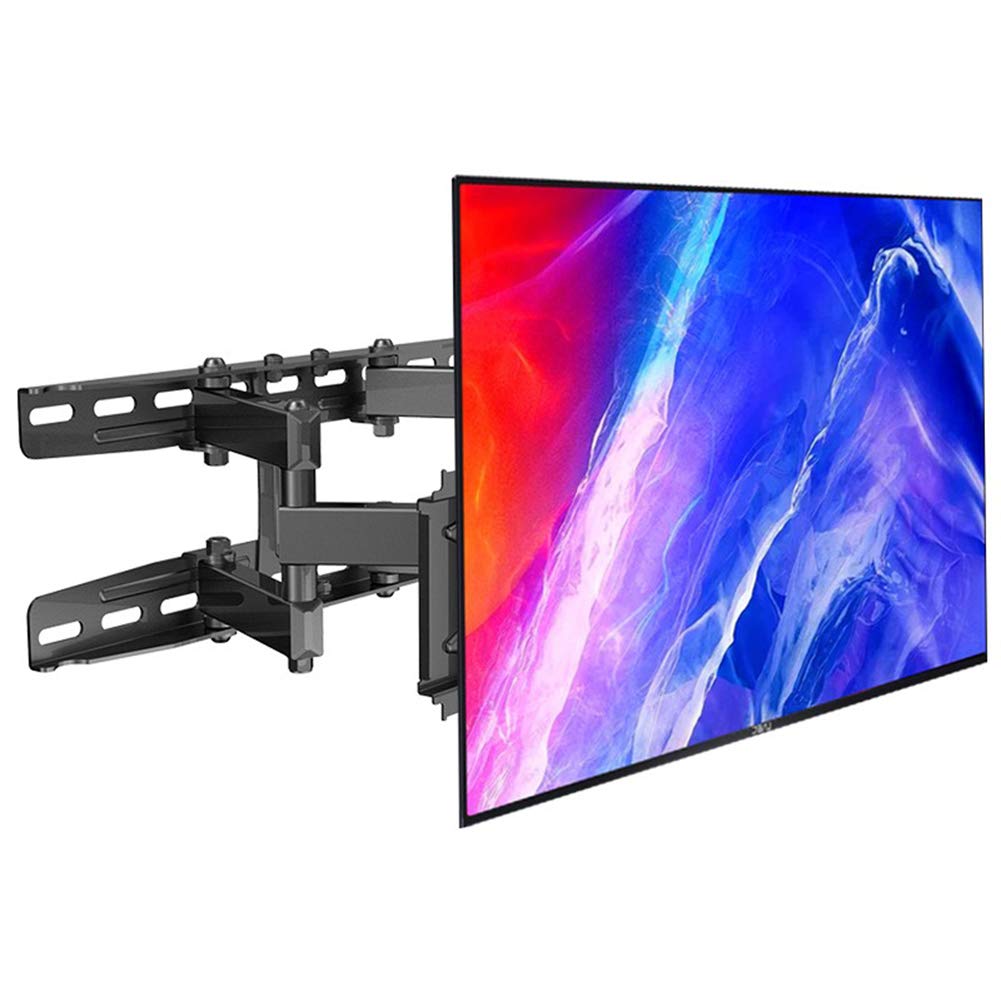 CGCSYZ TV Wall Mount Bracket Articulating Arms Swivels Tilts Extension Rotation for Most 32-60 Inch LED LCD Flat Tvs Max VESA 400X400mm Up to 60Lbs
