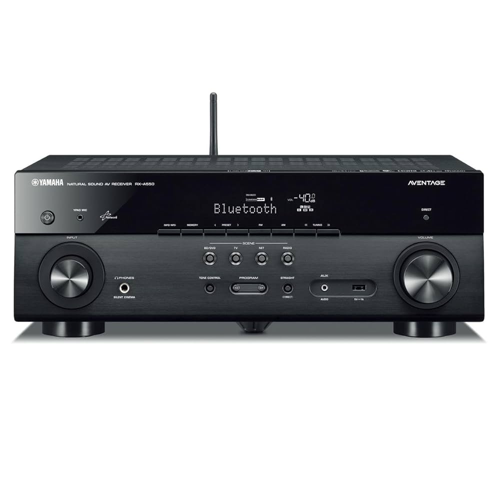YAMAHA RX-A1050 AVENTAGE AVレシーバー　ブラック YAMAHAのハイクラスAVレシーバー「AVENTAGE」の第五世代モデル。