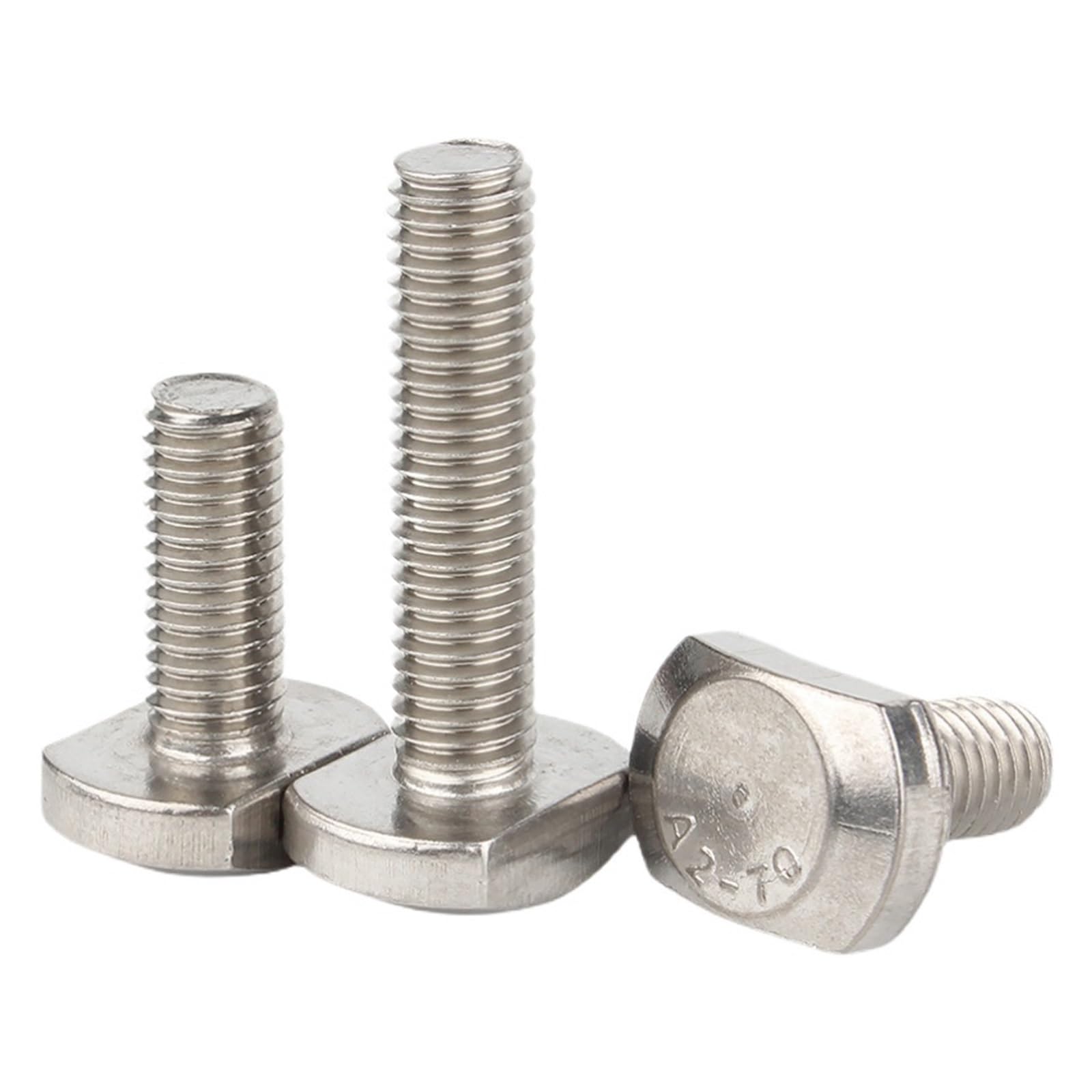 AMZBNEIDI Hammer Head T-Bolt set, T Shape Hammer Head Screws 304 Stainless Steel M6 M8 M10 M12 5 Pcs(M8*35mm)