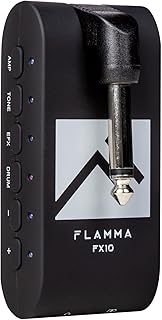 Sponsored Ad - FLAMMA Guitar Headphone Amp Portable with 28 Drum Grooves 14 Built-in Effects 14 Amplifier Models 5 Tone Co...