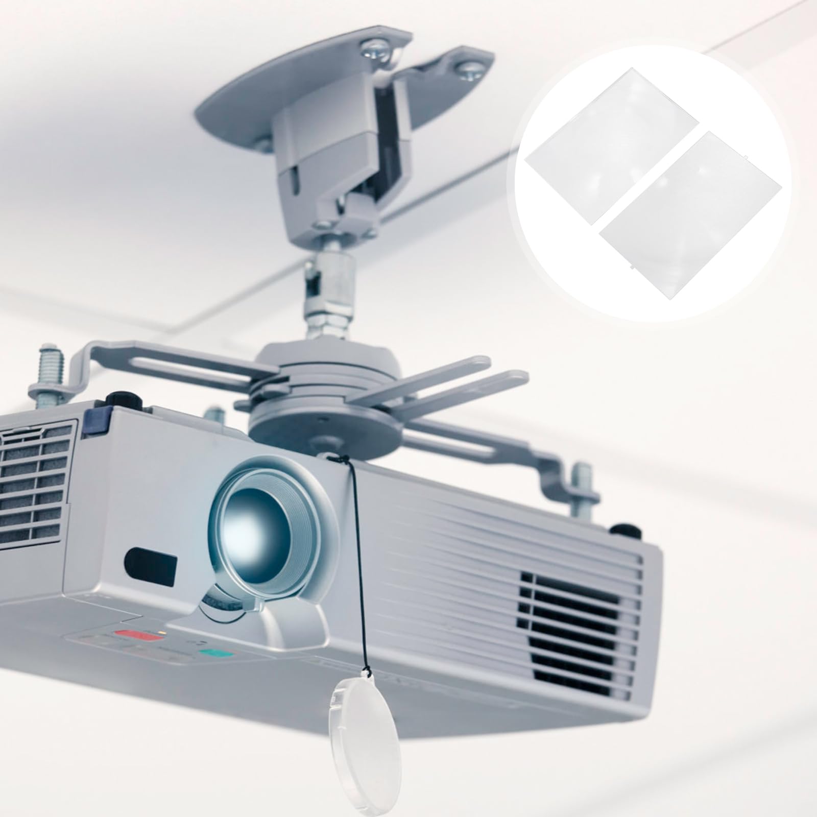 CLISPEED 2pcs Fresnel Lens Magnifier: Acrylic Lens Screen Full Page Magnifier for Seniors Reading Computer Monitors Solar Heating Magnifiying Fire Starter Physics Classroom - Image 9