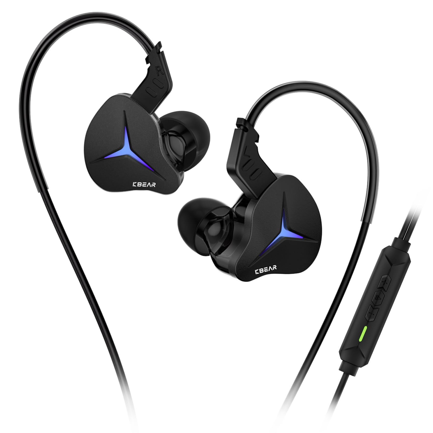 Amazon.com: KBEAR Venus USB C Wired Headphones, Sleek LED Lighting