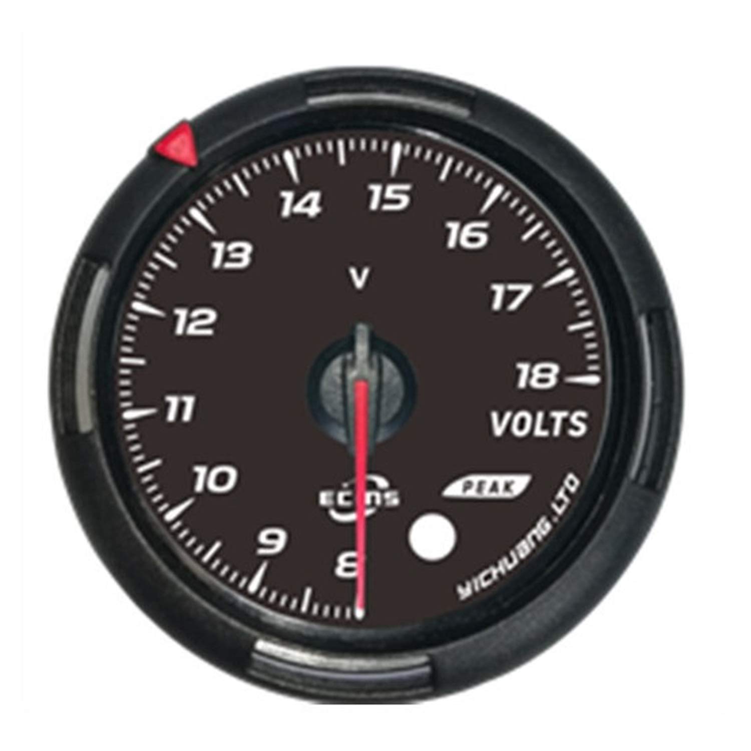 60mm Voltmeter Miernik napięcia Łódź samochodowa 8-18V Volt Manomanter Meter 12 V Wyścigi Do użytku laboratoryjnego
