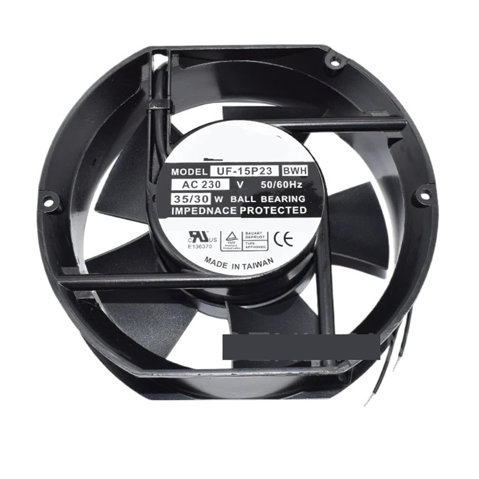KNIUWMBMH 230V Fan UF-15P23 35/30W 172x150x50mm 2-Lines
