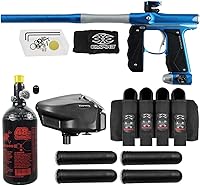 Vista 9 de Maddog Empire Mini GS Marcador de Pistola de Paintball Electrónico Completamente Automático con Tanque de Paintball HPA 48/3000, Cargador