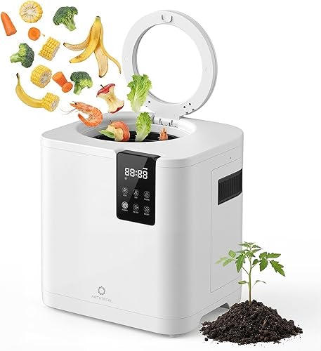 Miniatura 10 de Airthereal Revive R800 - Compostador eléctrico inteligente WiFi de 5 litros, sin olor, autolimpiante, 3 modos para un compostaje eficiente, reduce