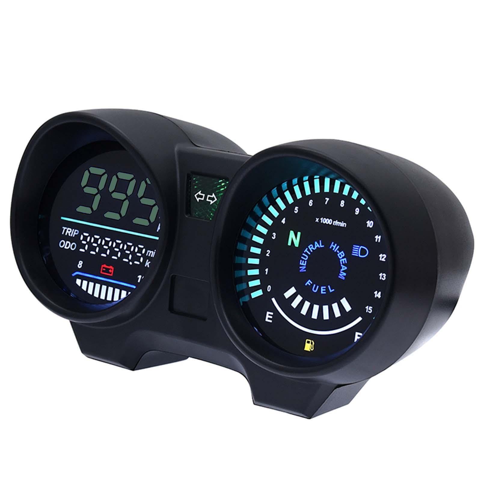 THE STYLE SUTRA® LED Digital Dashboard Odometer for Brazil Honda Titan150 CG150 Fan150 | Motors | Parts & Accessories | Motorcycle Parts | Instruments & Gauges | Other Instruments & Gauges-image-24