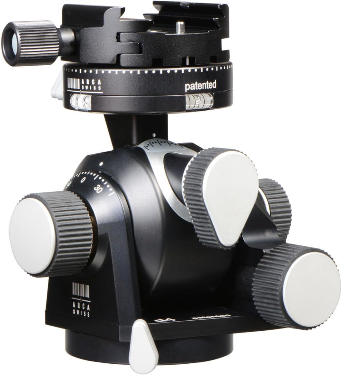 Arca Swiss d4 Geared Tripod Head with Quick Set Classic Device (Plate Not Included)