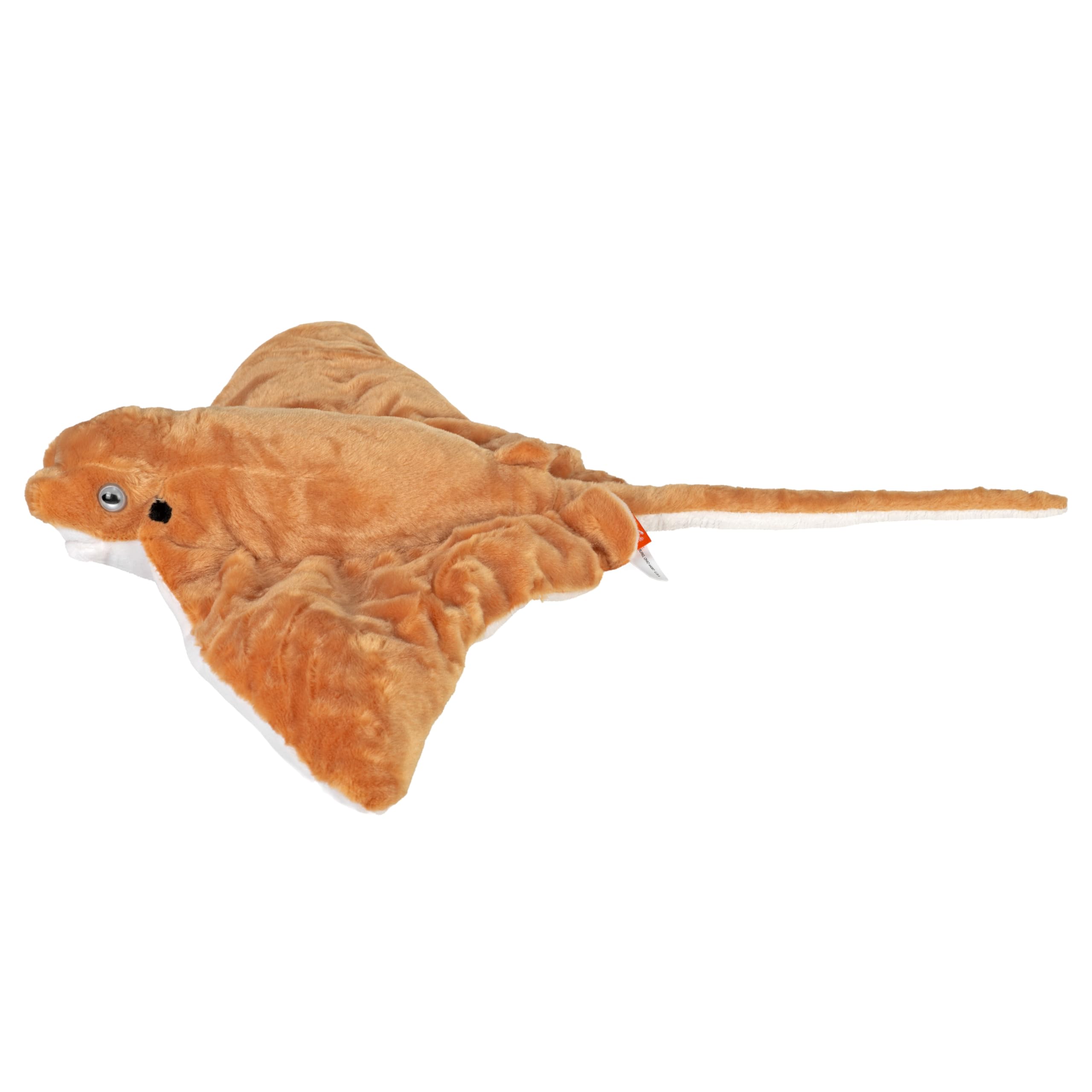 Wild Republic Cuddlekins Raie Cownose, Animal en Peluche, 30 cm, Cadeau pour Bébés, Peluche Écologique, Rembourrage Fabriqué à Partir de Bouteilles d’Eau Recyclées