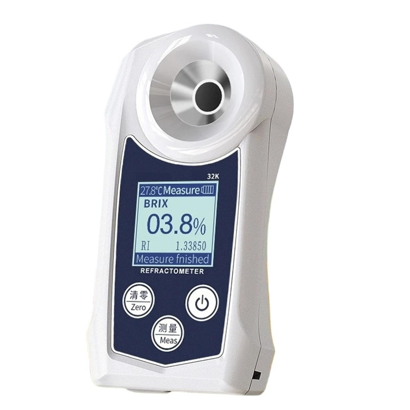 Réfractomètre numérique, compteur de saccharide Brix 0-32%, réfractomètre IP67 for la teneur en sucre des jus de fruits et des boissons Réponse rapide